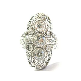 Art Deco Old European Diamond Ring