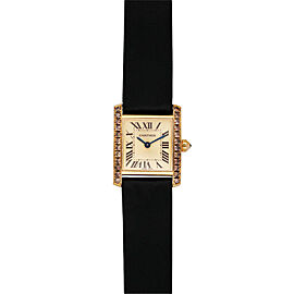 Cartier Tank Francaise Diamond Ladies Watch