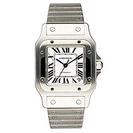 Cartier Santos W20098D6 Stainless Steel Mens Watch