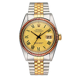 Rolex Datejust 16013 Buckley Dial Mens Watch