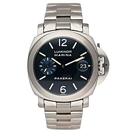 Panerai Luminor Marina Blue Dial Mens Watch