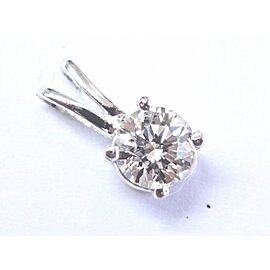 Platinum Round Cut Diamond Solitaire