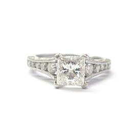 TACORI Platinum Princess Cut Diamond Engagement Ring