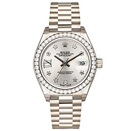 Rolex Datejust Diamond Dial Ladies Watch