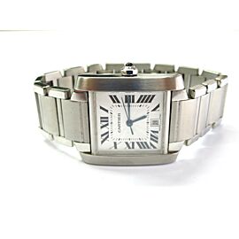 Cartier Tank Silver Men's Watch - 2302