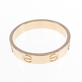 Cartier Mini Love 18k Pink Gold Ring