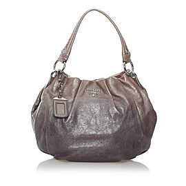 Prada Leather Hobo Bag