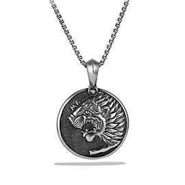 David Yurman Petrvs Lion Coin Amulet