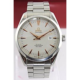 OMEGA SEAMASTER AQUA TERRA 2502.34 AUTOMATIC CO-AXIAL ROSE GOLD MENS WATCH