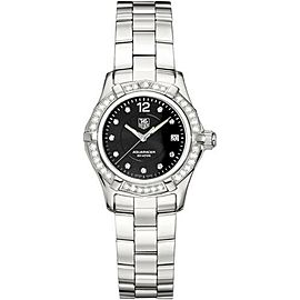 TAG HEUER AQUARACER WAF141D.BA0813 DIAMOND BEZEL STEEL LADIES LUXURY SWISS WATCH