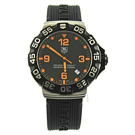 TAG HEUER FORMULA 1 WAH1116.FT6024 QUARTZ ORANGE NUMBERS RUBBER QUARTZ WATCH