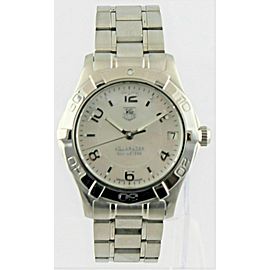 TAG HEUER LADIES AQUARACER WAF1311.BA0817 32MM MIDSIZE MOTHER OF PEARL WATCH