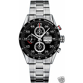 TAG HEUER CARRERA CV2A10.BA0796 DAY DATE AUTOMATIC CHRONOGRAPH MEN'S BLACK WATCH