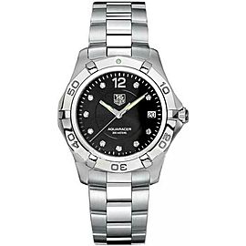 TAG HEUER AQUARACER WAF111C.BA0810 SWISS QUARTZ DIAMOND SUBMARINER MENS WATCH