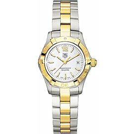 TAG HEUER AQUARACER WAF1424.BB0814 PEARL 18K GOLD LADIES SWISS QUARTZ WATCH