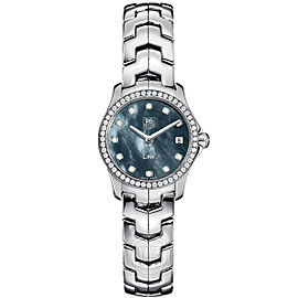 TAG HEUER LADIES LINK SWISS QUARTZ DIAMOND PEARL WATCH GIFT IDEA