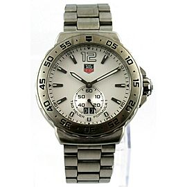 TAG HEUER FORMULA 1 GRANDE DATE QUARTZ MENS WHITE SWISS WATCH BOX