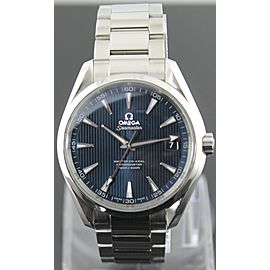 OMEGA SEAMASTER AQUA TERRA AUTOMATIC CO-AXIAL BLUE WATCH