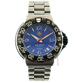 TAG HEUER FORMULA 1 BLUE SWISS QUARTZ MENS SPORTS DIVERS WATCH