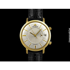 Jaeger-LeCoultre Vintage Mens Memovox Alarm Reveil, Automatic Watch - 14K