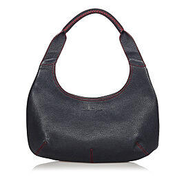 Ferragamo Leather Hobo Bag