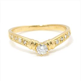 TASAKI 18K Yellow gold Diamond Ring