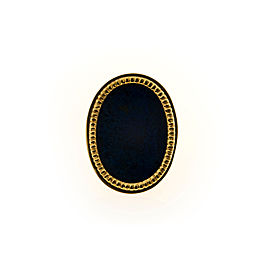 18K Yellow Gold with Lapis Lazuli Ring Size 8