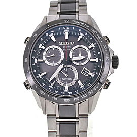 SEIKO Astron Stainless Steel ceramic Solar Powered Radio Watch LXGJHW-705