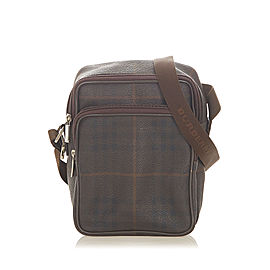 Plaid PVC Crossbody Bag