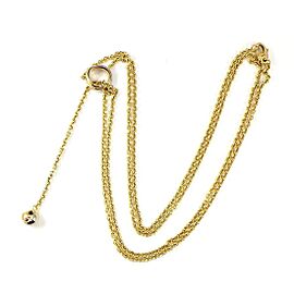 Cartier Tri-Color Gold Baby Trinity Pampille Drop Double Chain Necklace