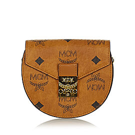 MCM Visetos Patricia Crossbody Bag