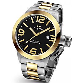 TW Steel Canteen Two Tone Stainless Steel Watch CB41