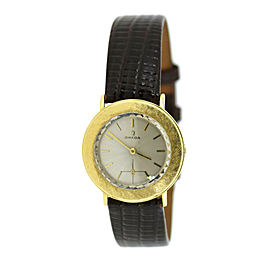 Omega Vintage 14K Yellow Gold Watch Cal 302