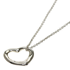 Tiffany & Co 925 Silver Open heart Necklace QJLXG-2539