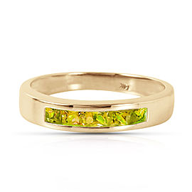 0.6 CTW 14K Solid Gold Somewhere Inside Me Peridot Ring