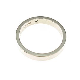 Cartier 950 Platinum Diamond Wedding 1P Ring LXGYMK-620