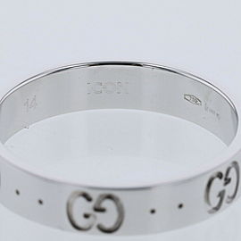 GUCCI 18k White Gold Icon slim Ring LXGBKT-484