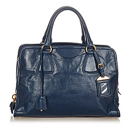 Prada Vitello Shine Satchel