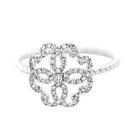 18k White Gold .27ct Diamond Ring