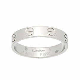 Cartier Platinum Mini Love Ring RCB-4