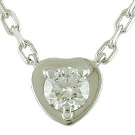 CARTIER : 18K white Gold Necklace LXKG-351