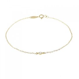 TIFFANY & Co 18K Yellow Gold Diamond Bracelet LXGKM-41