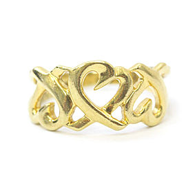 Tiffany & Co. 18k yellow Gold Loving heart Ring