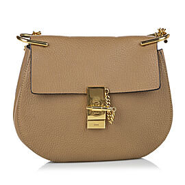 Chloe Small Drew Leather Crossbody Bag