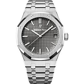 Audemars Piguet 15500ST.OO.1220ST.02 41MM Stainless Steel Royal Oak Grey Dial