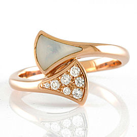 BVLGARI 18K Pink Gold Ring US6.25,EU52