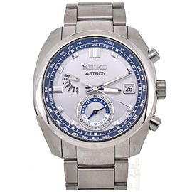 SEIKO titanium Solar Powered Radio Watch LXGJHW-598