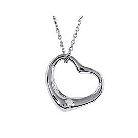 TIFFANY&CO. ELSA PERETTI OPEN HEART PENDANT