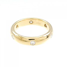 Cartier Stella 18k Yellow Gold Diamond US4.5 Ring LXGKM-275