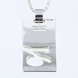 GUCCI 925 Silver Necklace LXGBKT-1168